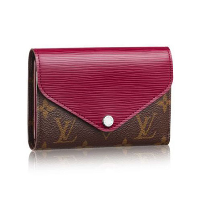 Louis Vuitton M60494 Marie Lou Compact Wallet Monogram Canvas