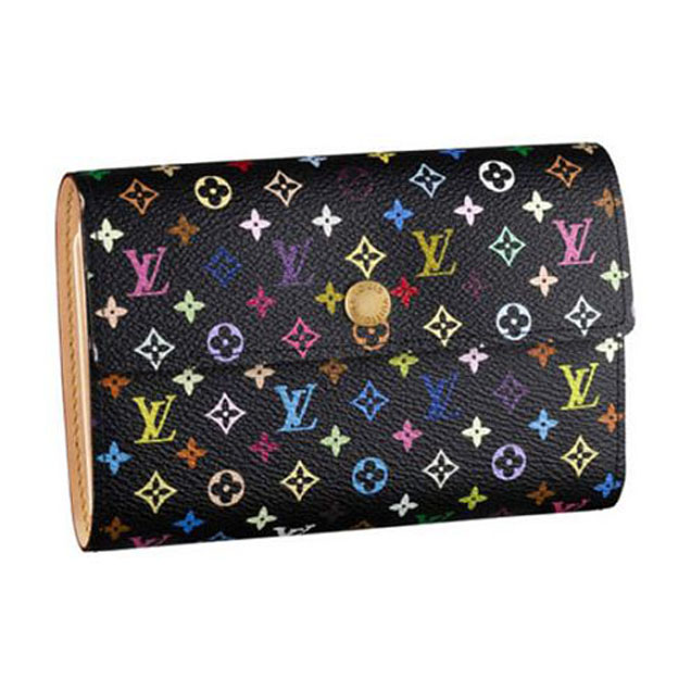 Louis Vuitton M60084 Alexandra Wallet Monogram Multicolore Canvas