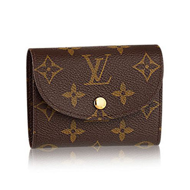 Louis Vuitton M60253 Helene Wallet Monogram Canvas