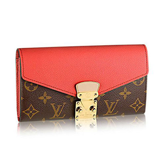 Louis Vuitton M41948 Pallas Wallet Monogram Canvas