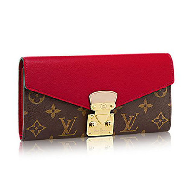 Louis Vuitton M58414 Pallas Wallet Monogram Canvas