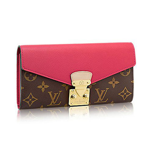 Louis Vuitton M58417 Pallas Wallet Monogram Canvas