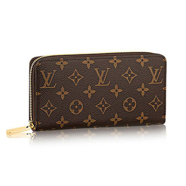 Louis Vuitton M42616 Zippy Wallet Monogram Canvas