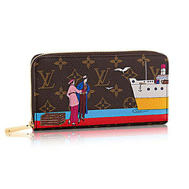 Louis Vuitton M62135 Zippy Wallet Monogram Canvas