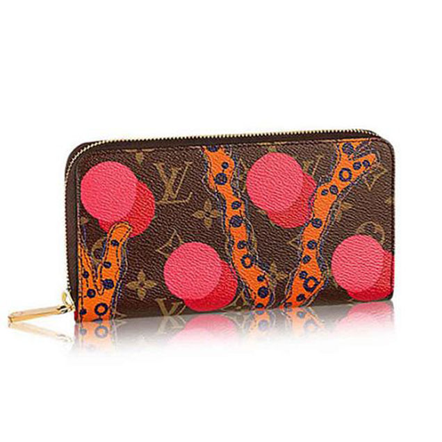 Louis Vuitton M60927 Zippy Illustre Wallet Monogram Canvas