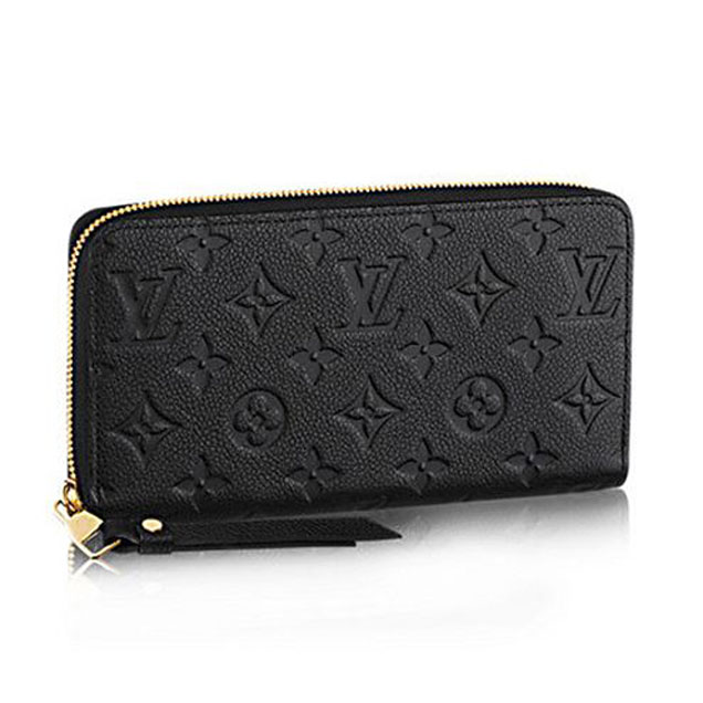 Louis Vuitton M61864 Zippy Wallet Monogram Empreinte Leather