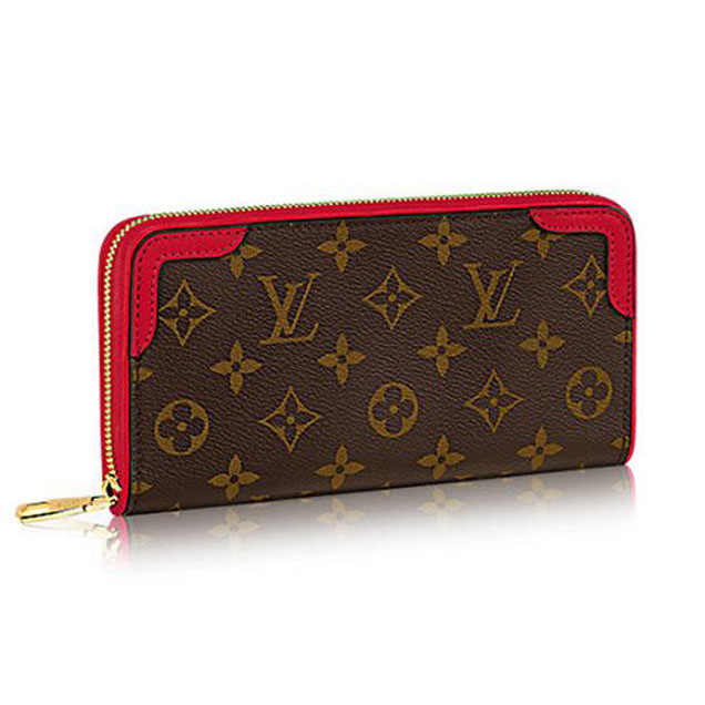 Louis Vuitton M61187 Zippy Wallet Retiro Monogram Canvas