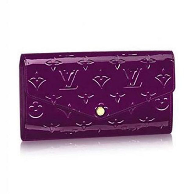 Louis Vuitton M90150 Sarah Wallet Monogram Vernis