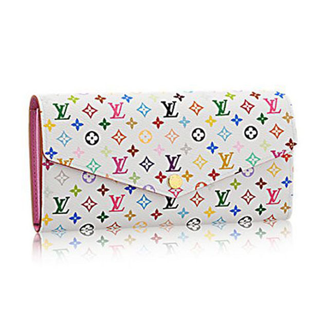 Louis Vuitton M60667 Sarah Wallet Monogram Multicolore Canvas