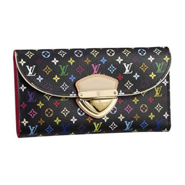 Louis Vuitton M93738 Eugenie Wallet Monogram Multicolore Canvas