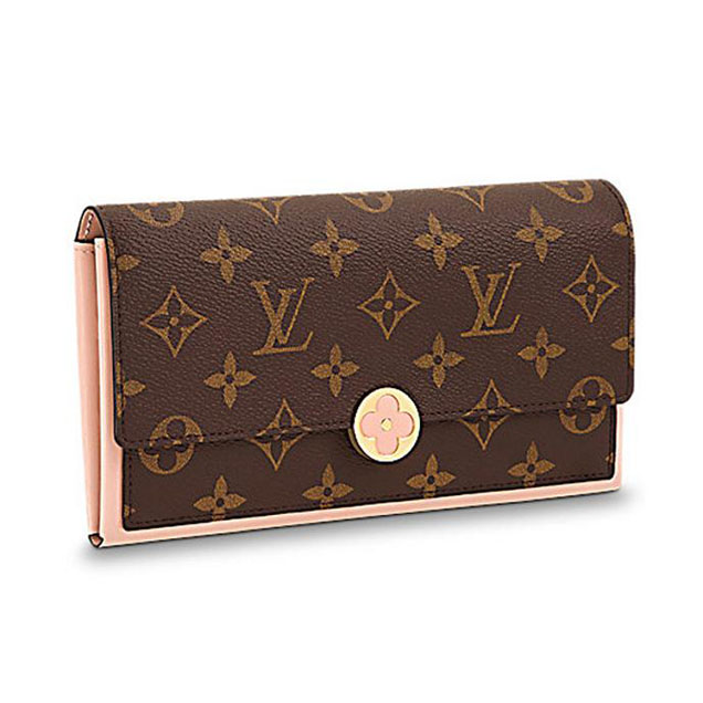 Louis Vuitton Monogram Canvas Flore Wallet M64586