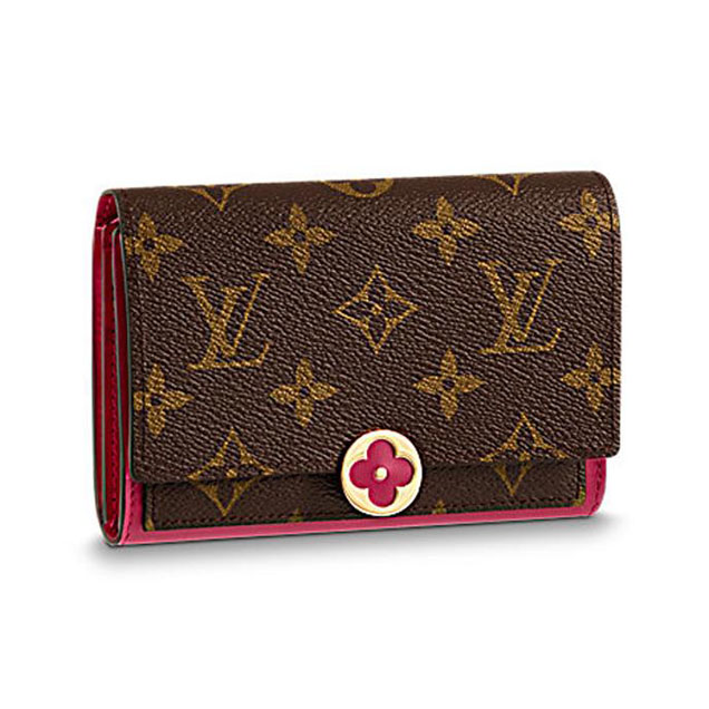 Louis Vuitton Monogram Canvas Flore Compact Wallet M64588