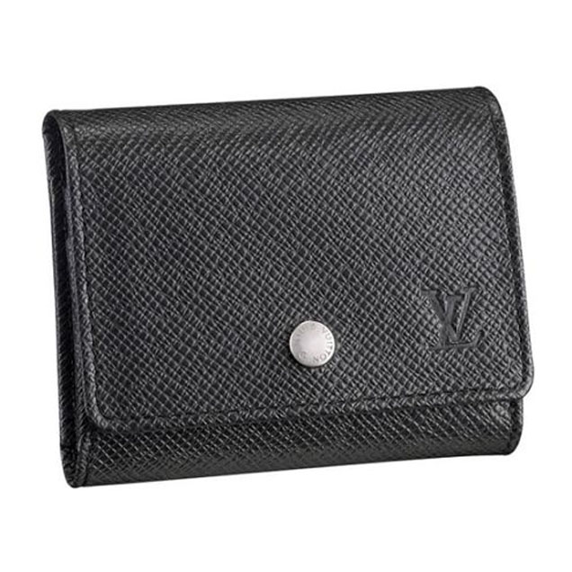 Louis Vuitton M32562 Serguei Wallet Taiga Leather