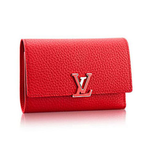 Louis Vuitton M62158 Capucines Compact Wallet Taurillon Leather