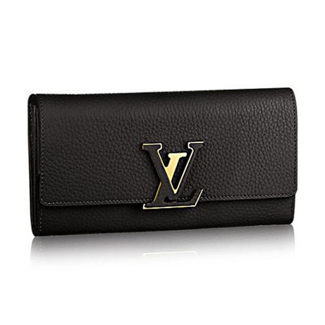 Louis Vuitton M61248 Capucines Wallet Taurillon Leather