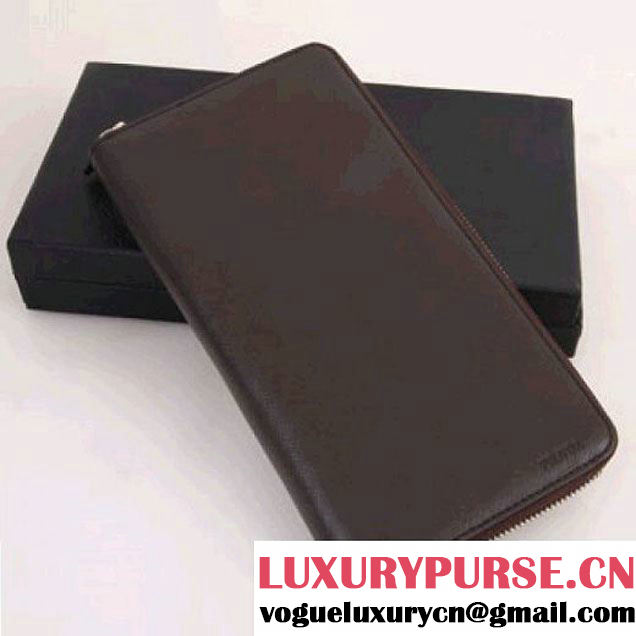 PRADA WALLET IN SAFFIANO LEATHER BROWN 2M1220A (SKU: #127545 ) (SKU: #127545 )