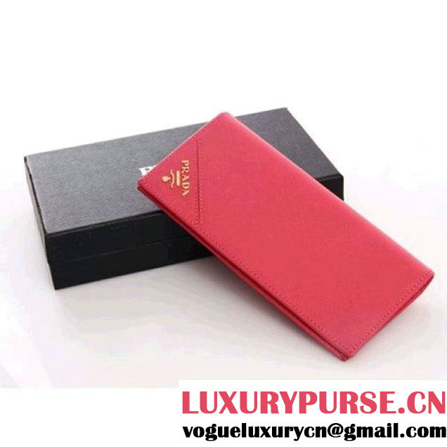 PRADA WALLET IN SAFFIANO LEATHER ROSE 2M0836 (SKU: #315730 ) (SKU: #315730 )