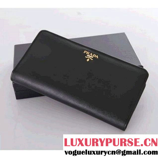 PRADA WALLET IN SAFFIANO MULTICOLOR LEATHER BLACK 1M1316 (SKU: #586191 ) (SKU: #586191 )