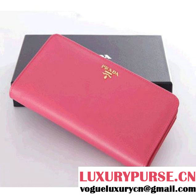 PRADA WALLET IN SAFFIANO MULTICOLOR LEATHER ROSE 1M1316 (SKU: #721817 ) (SKU: #721817 )